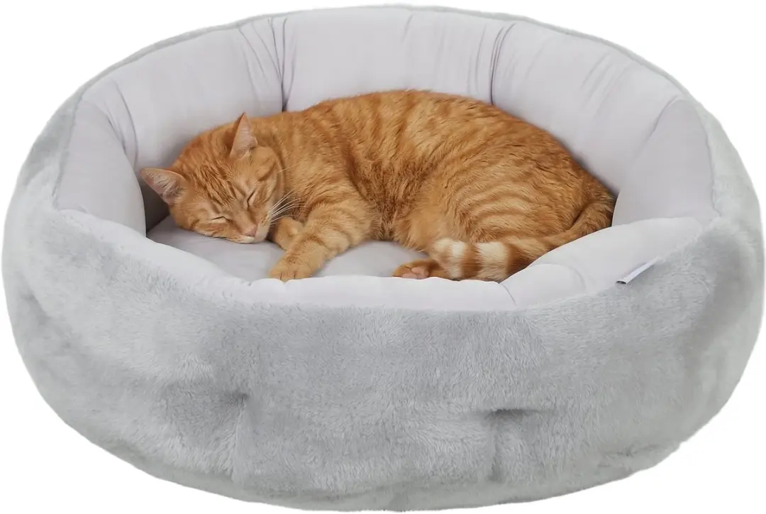 Pawhut Kattenhuis Lichtgrijs