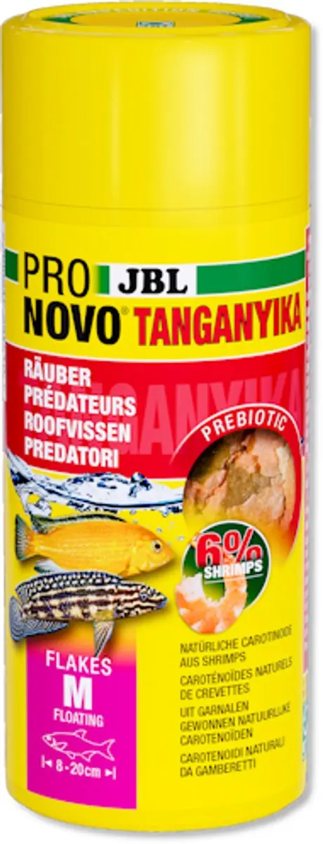 JBL ProNovo Tanganyika Flakes 250ml