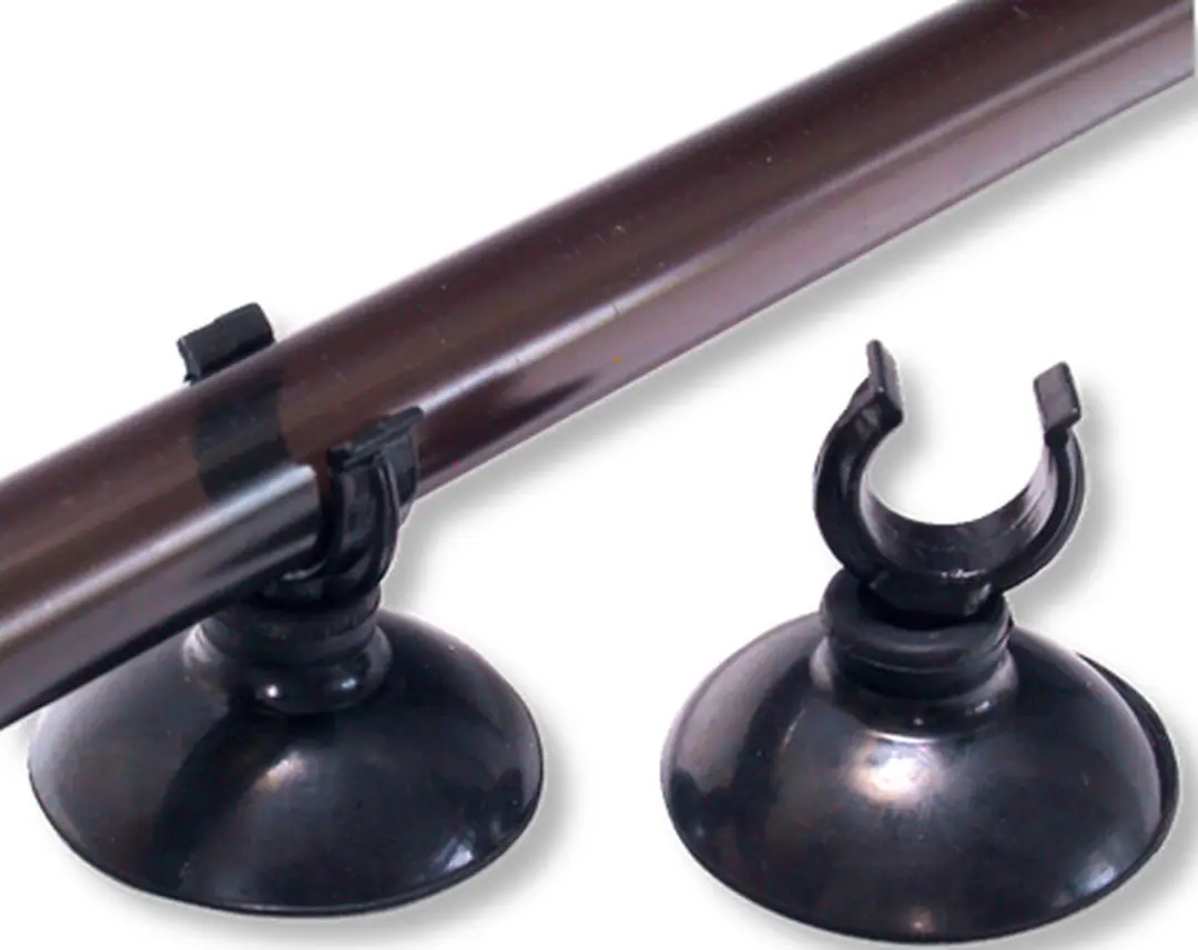 JBL Zuignap met klem 12mm - 2 Stuks
