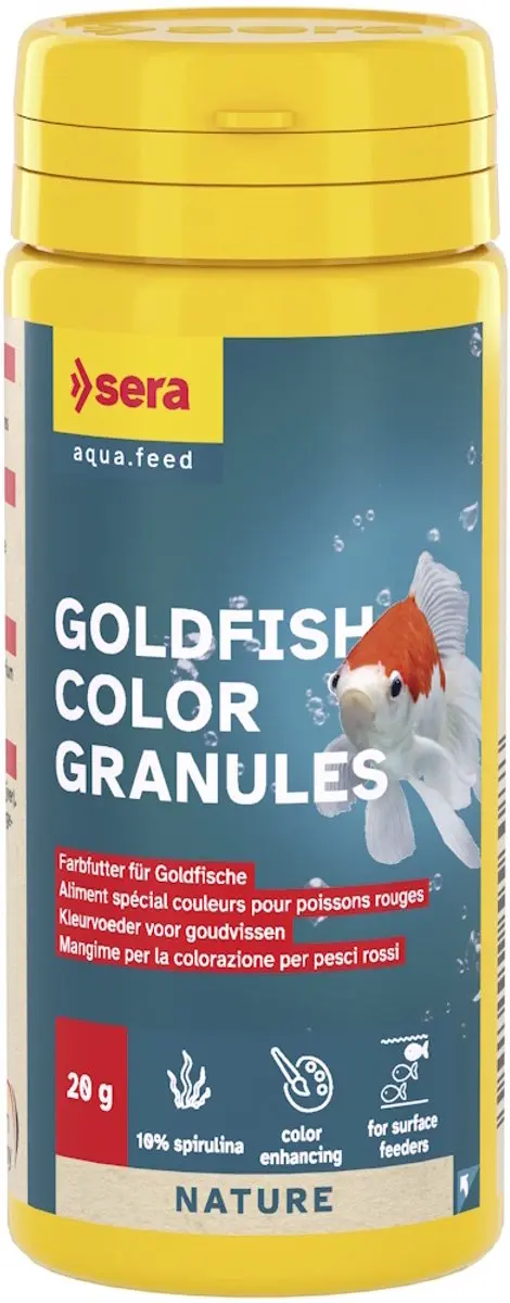 Sera Goldfish Color Granules 50ml Visvoer