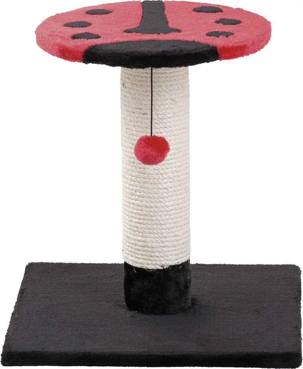 Flamingo Krabpaal Beetle - Zwart - 38x38x40cm