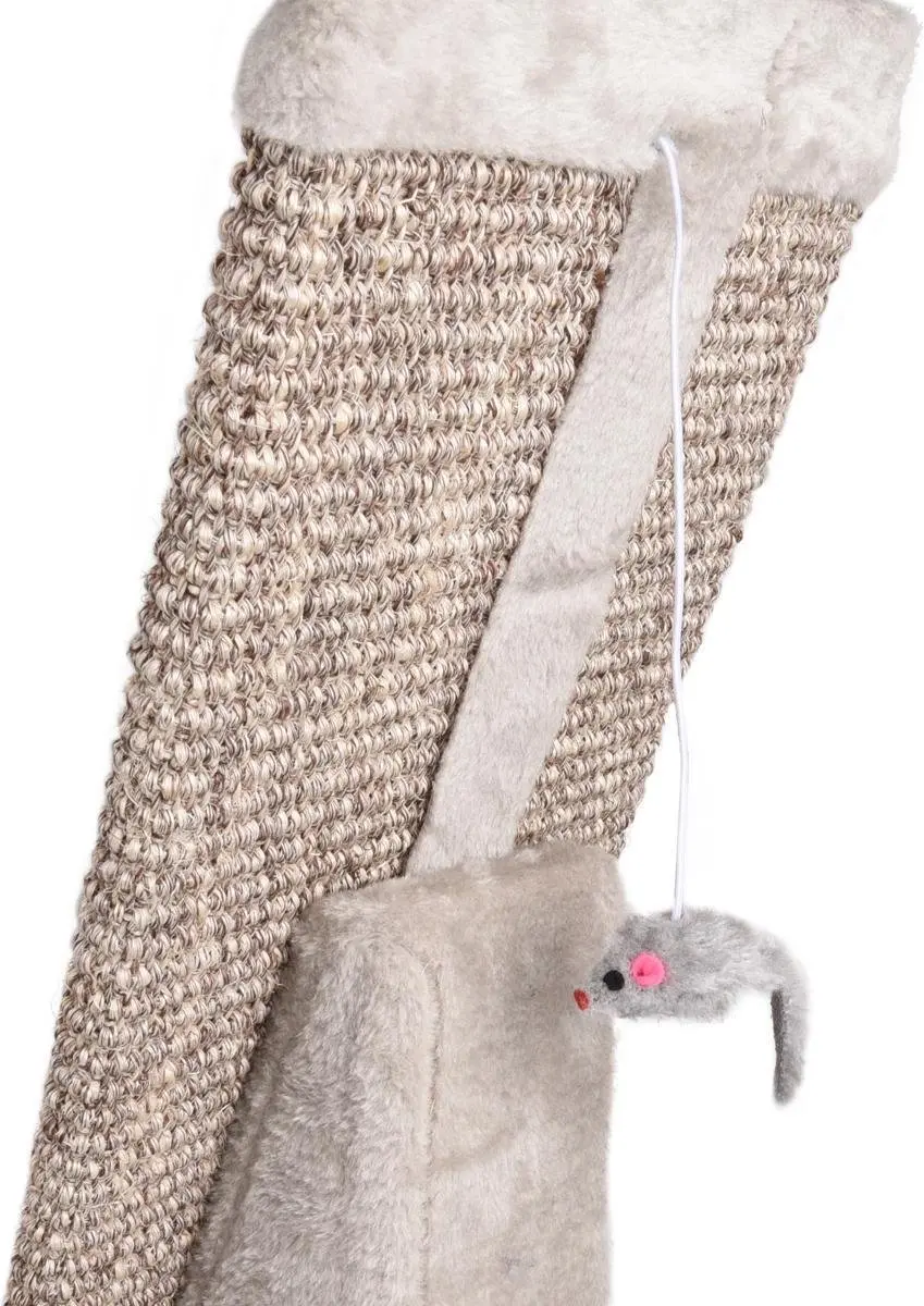 Flamingo Greta Krabplank - Grijs - 31x31x47,5cm