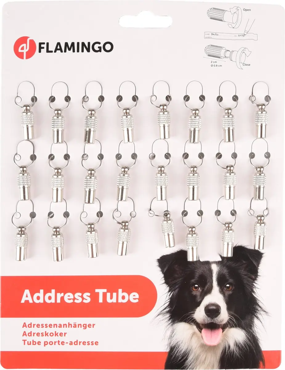Flamingo Adreskoker - Zilver