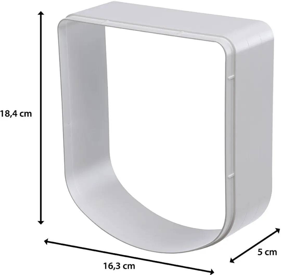 Ferplast Tunnel Swing Kattenluik - Wit