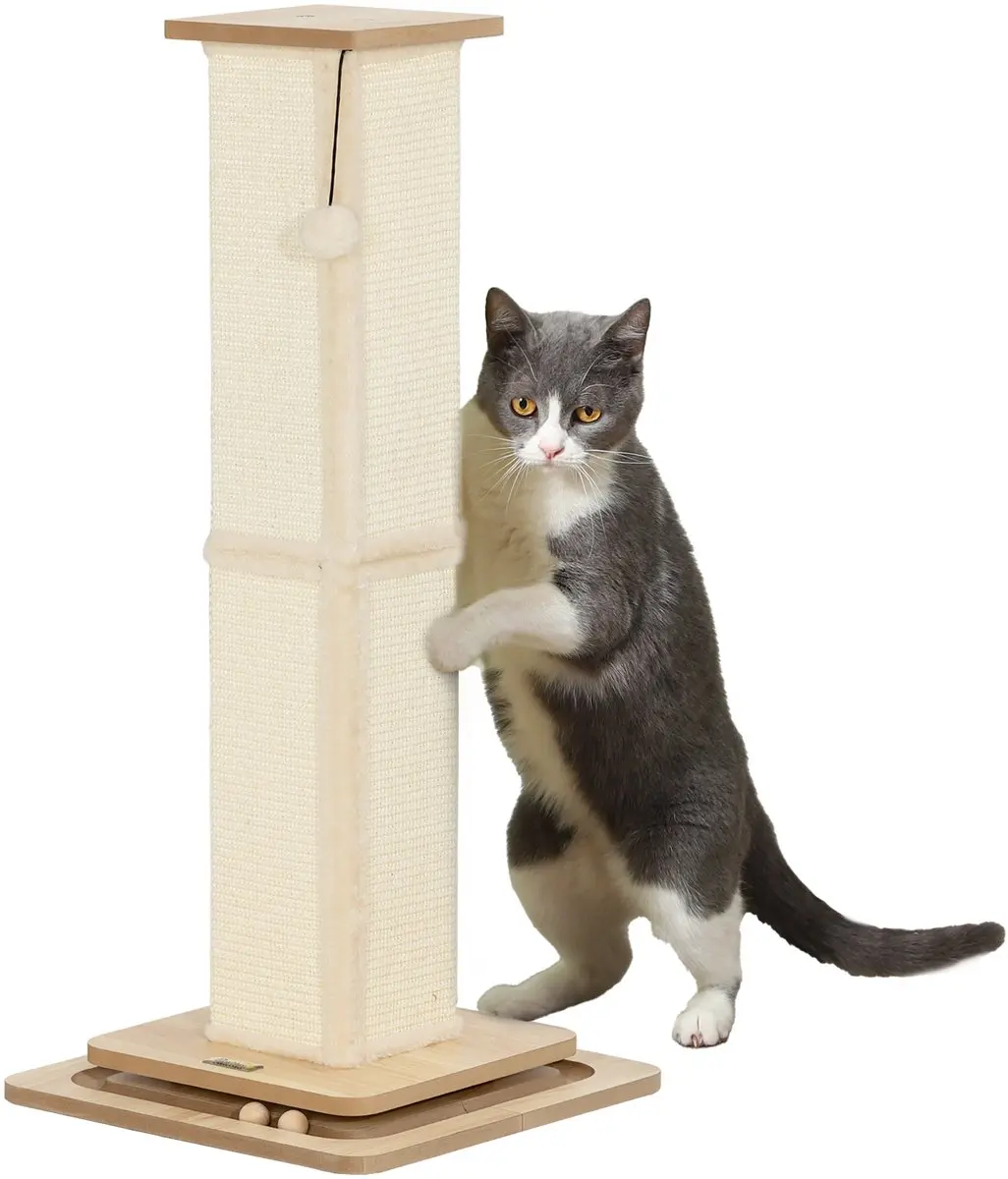 Pawhut 3-in-1 Krabpaal 87cm