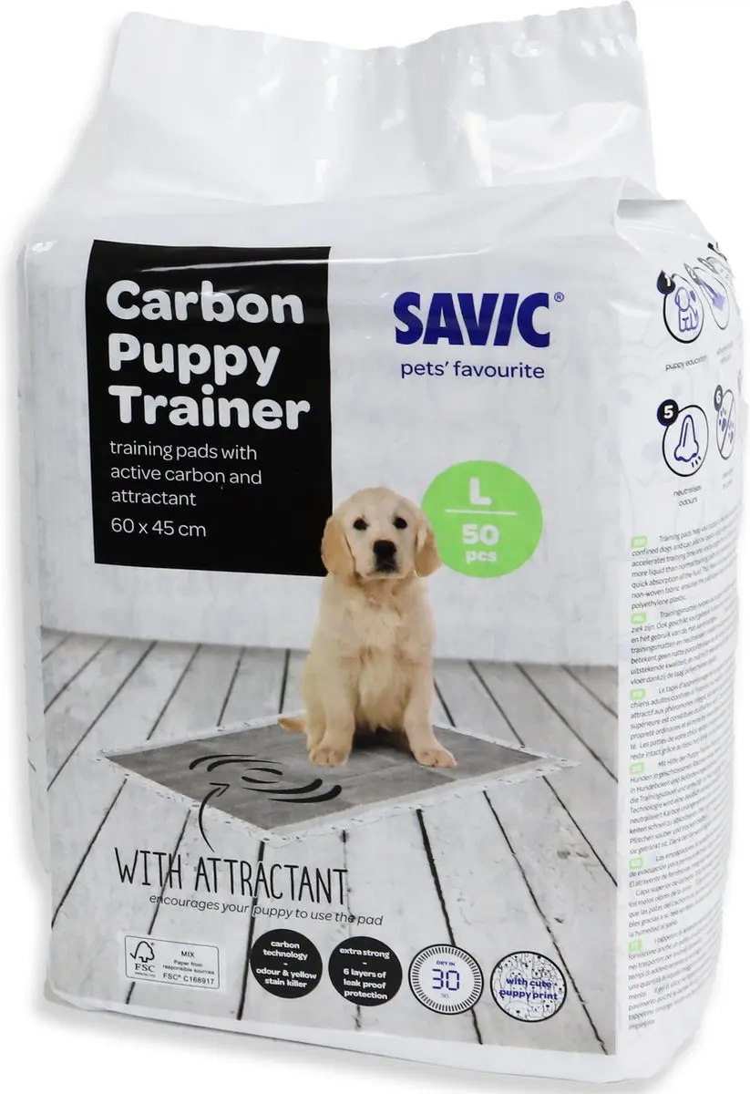Savic Puppytrainer Carbon L 60x45cm