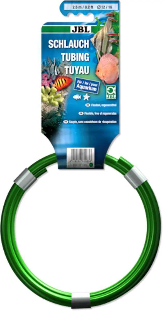 JBL Aquaslang Groen 2,5m 12/16mm
