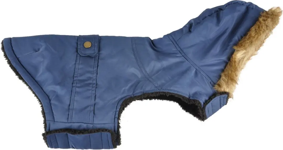 Flamingo Winterjas Sabi Hondenkleding - Blauw 55cm