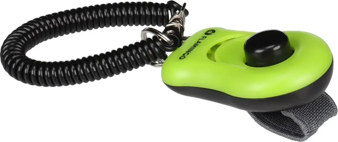 Flamingo Clicker Hondentraining Xin - Groen