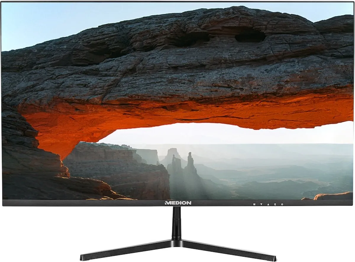 Medion P52726 27 inch Full HD Monitor - Zwart