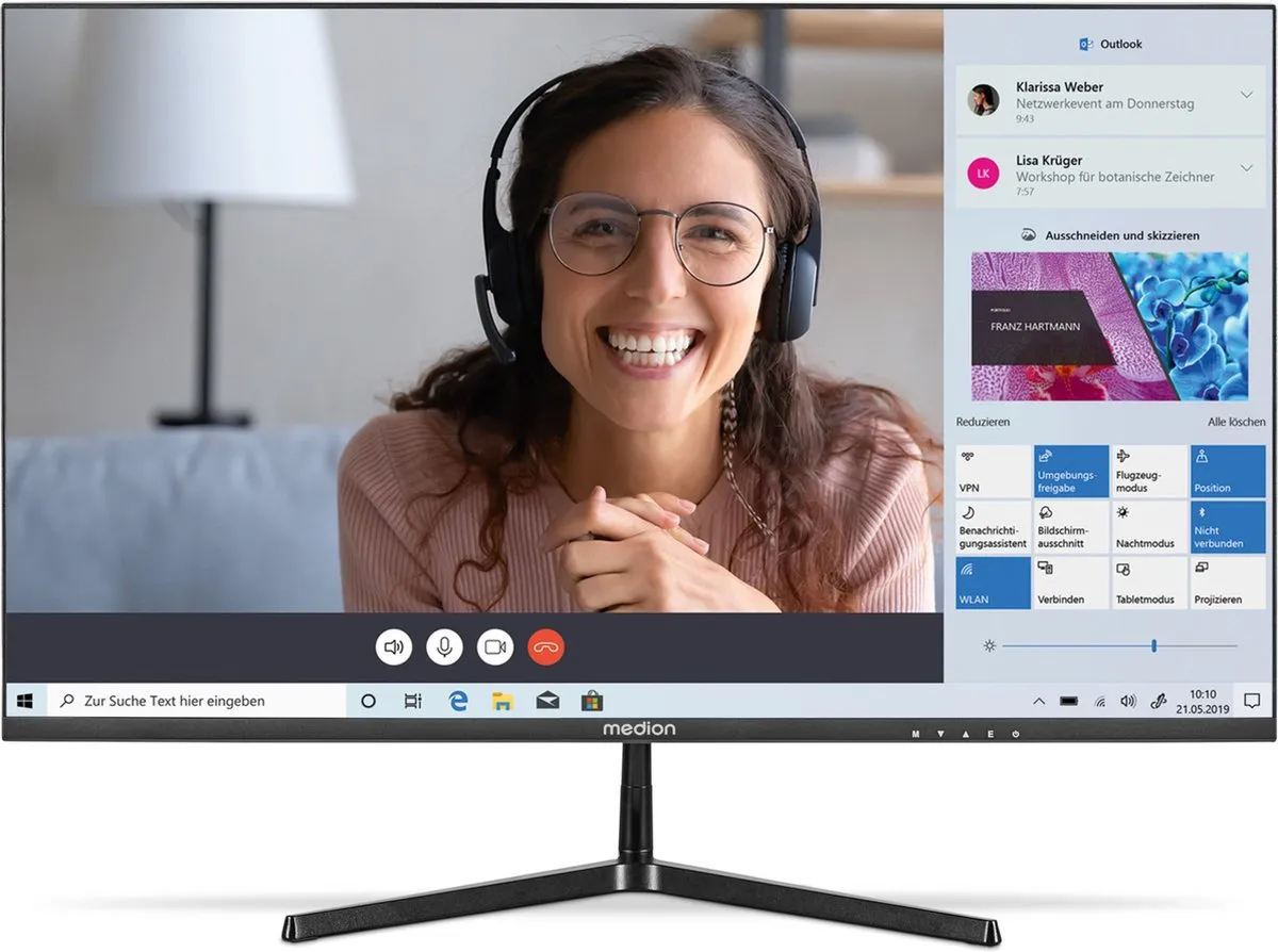 Medion P52726 27 inch Full HD Monitor