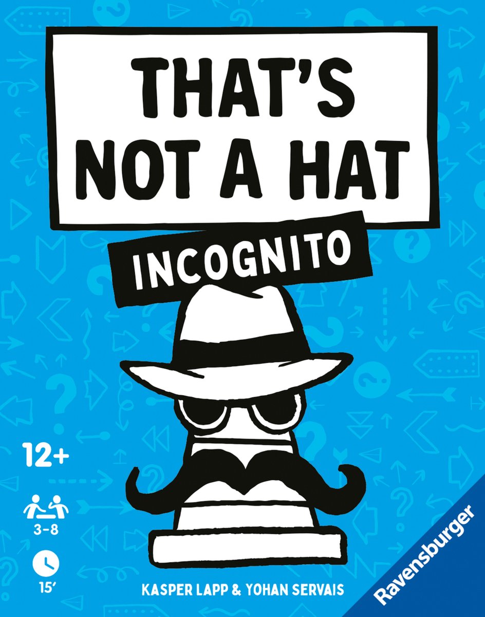 Ravensburger - That’s Not a Hat - Incognito - Kaartspel - 2-8 spelers