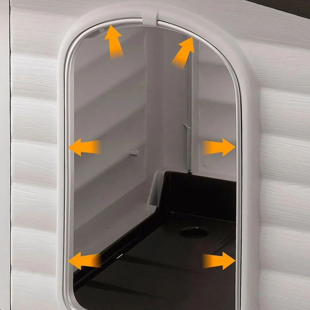 Ferplast Dogvilla 70 Hondenhok - 73x59x53cm Grijs