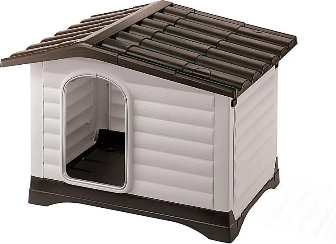 Ferplast Dogvilla 70 Hondenhok - 73x59x53cm Grijs