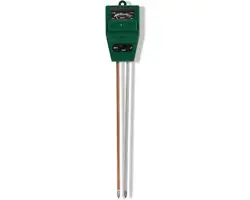 Talen Tools PH-meter Vochtigheidsmeter Lichtmeter - Donkergroen