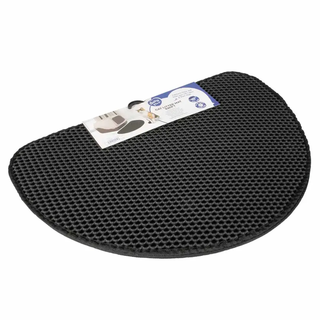 Duvo+ Swift Kattenbakmat 65x45cm - Grijs