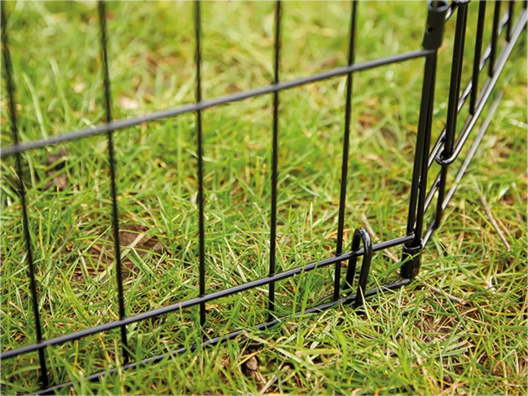 Savic Hondenpark 1 Puppyren - Zwart - 61xØ160cm