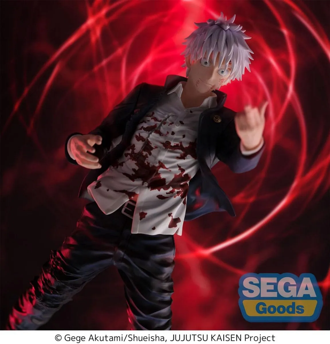 SEGA Jujutsu Kaisen Hidden Inventory/Premature Death Figurizm PVC Statue Satoru Gojo Cursed Technique Reversal: Red 24 cm Beeld
