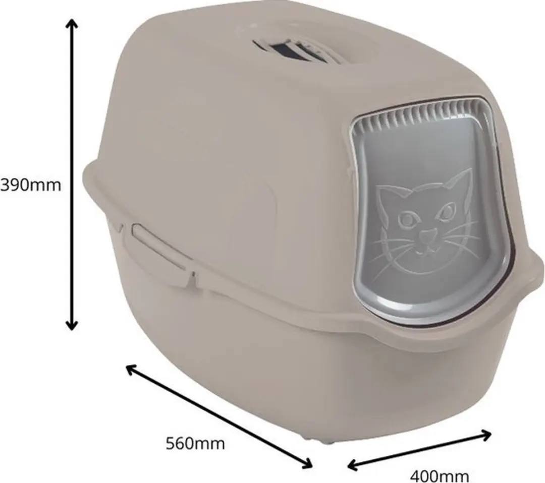 Rotho Mypet Kattenbak Eco Bailey 56x40x39cm - Cappuccino