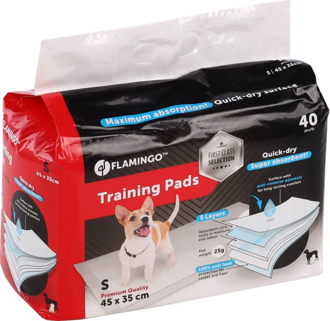 Flamingo Zindi Trainingsmat Honden - 40 Stuks 45x35cm