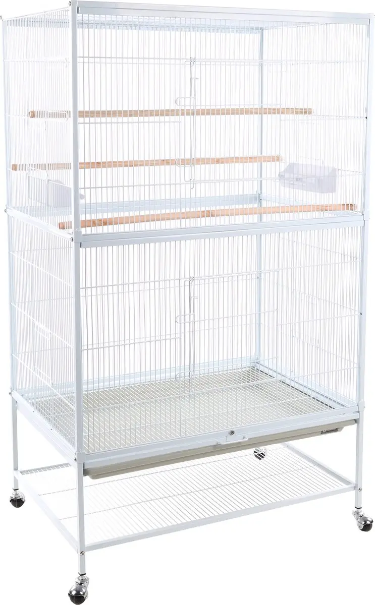 Flamingo Sumba Volière - 79x52x134cm - Wit