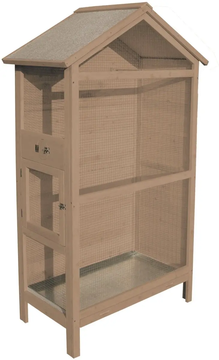 Duvo Woodland Volière Acacia Cottage XL - Taupe