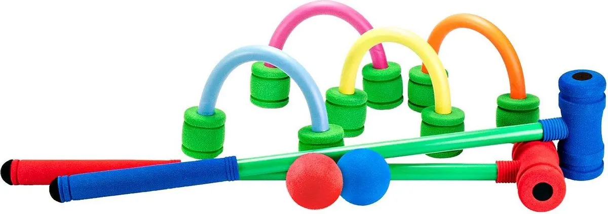 Tactic Foam Croquet Spel 1410695 - 2-4 Spelers
