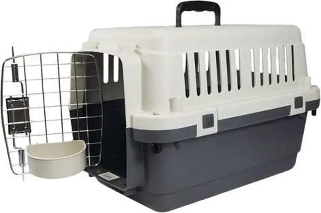 Flamingo Transportbox Nomad XS - 50x33x33cm - Donkergrijs