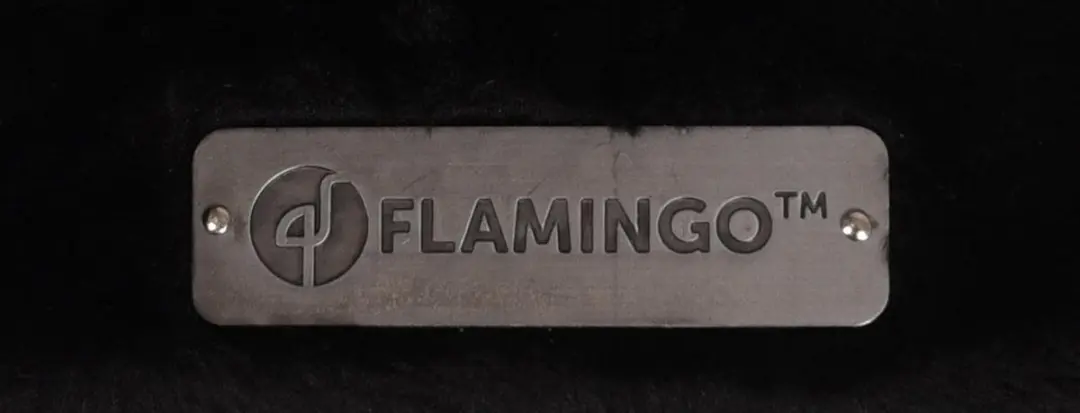 Flamingo Echo Krabpaal - 2 Niveaus - Zwart