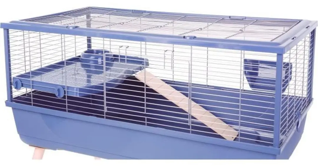 Zolux Neolife 100 Knaagdierkooi 99x54x79cm - Blauw