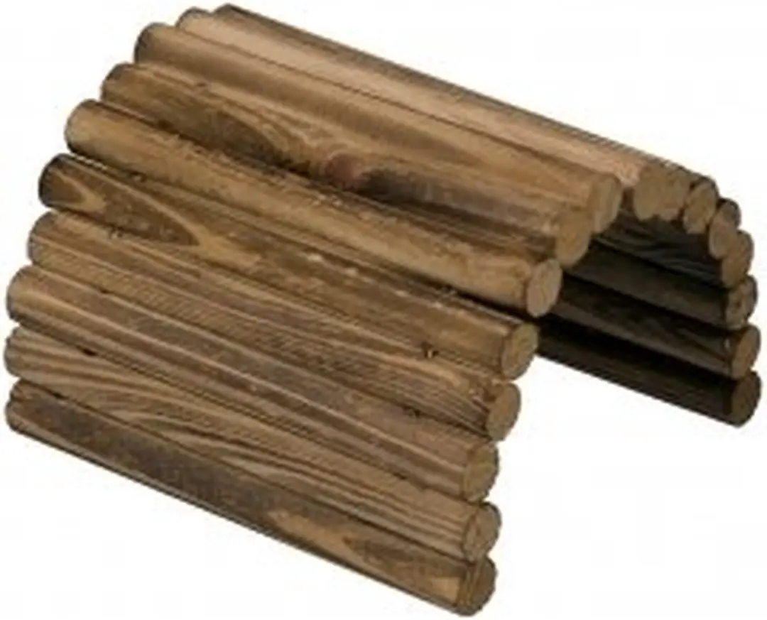 Duvo Buigbare Houten Brug voor Knaagdieren 50x30cm