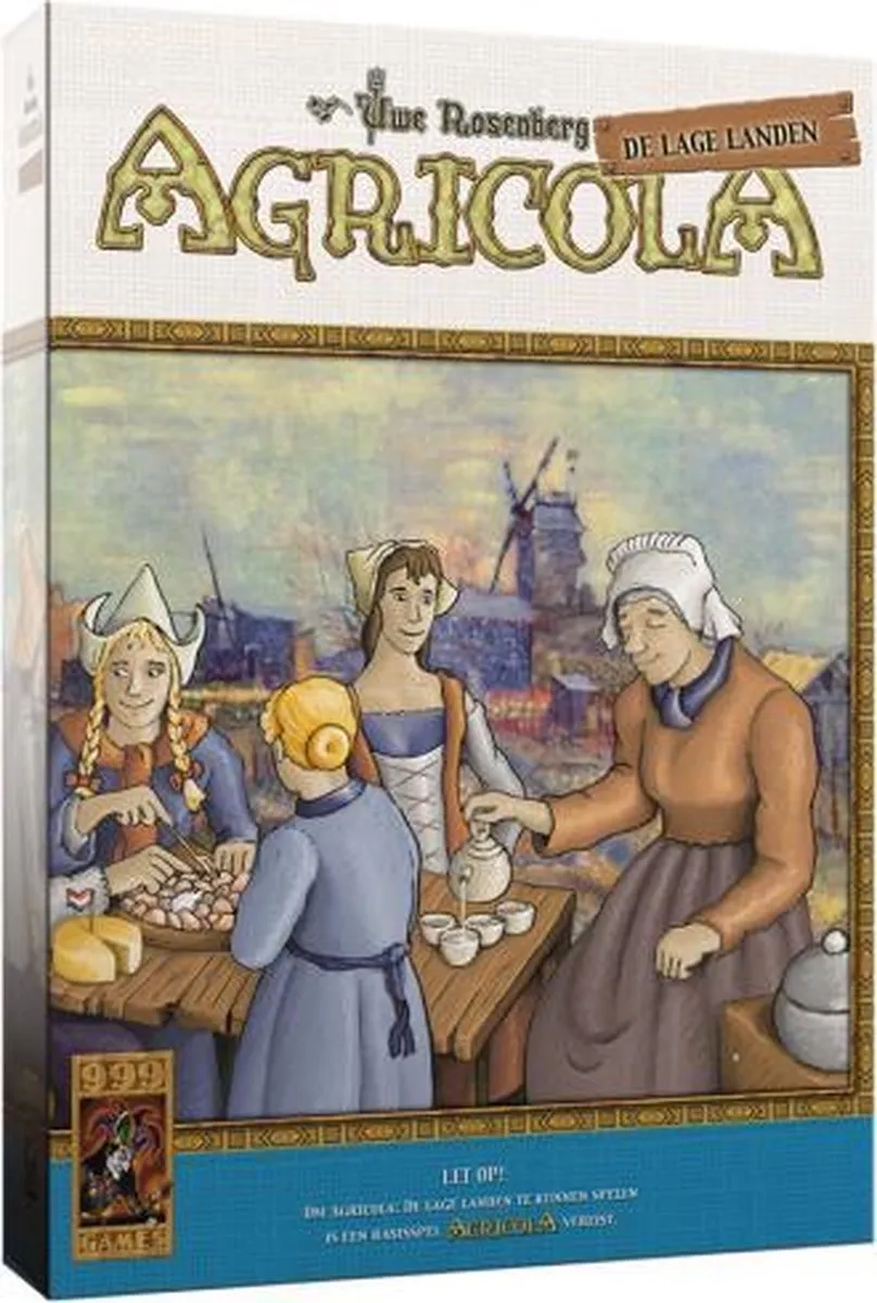 999 Games Agricola: De Lage Landen Bordspel - 5 Spelers