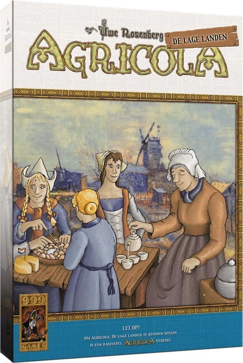 999 Games Agricola: De Lage Landen Bordspel - 5 Spelers