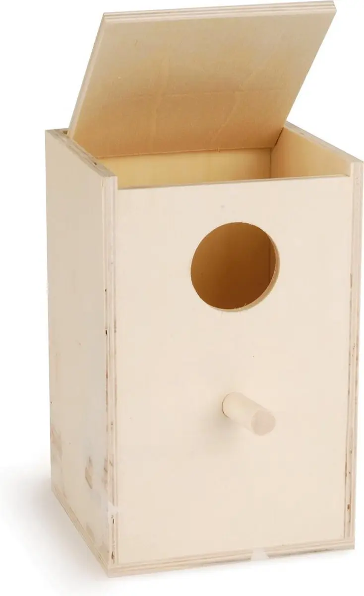 Beeztees Houten Broedkast Staand - 1 Ingang
