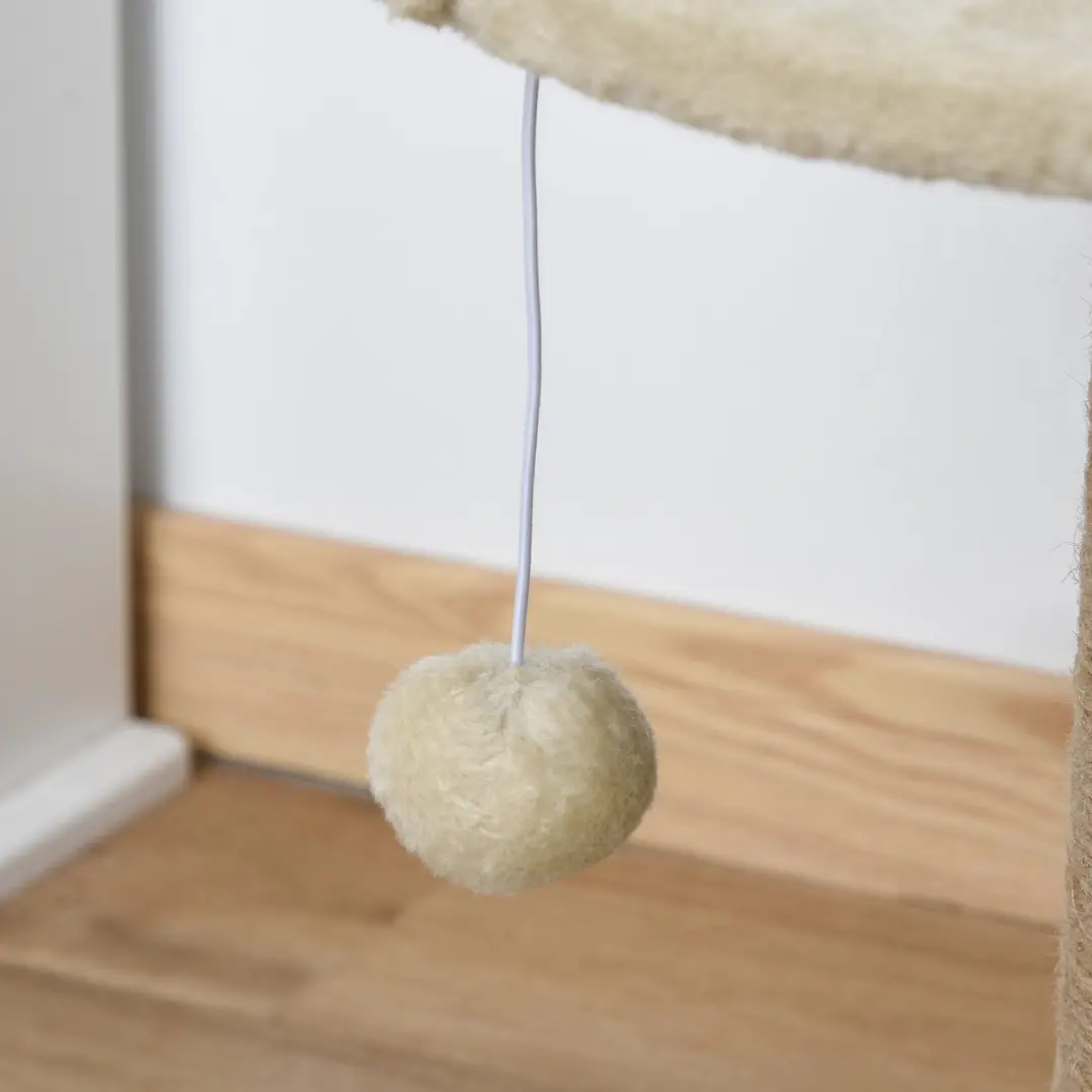 Pawhut Kratzbaum Polyester 40x40x49cm - Koffie
