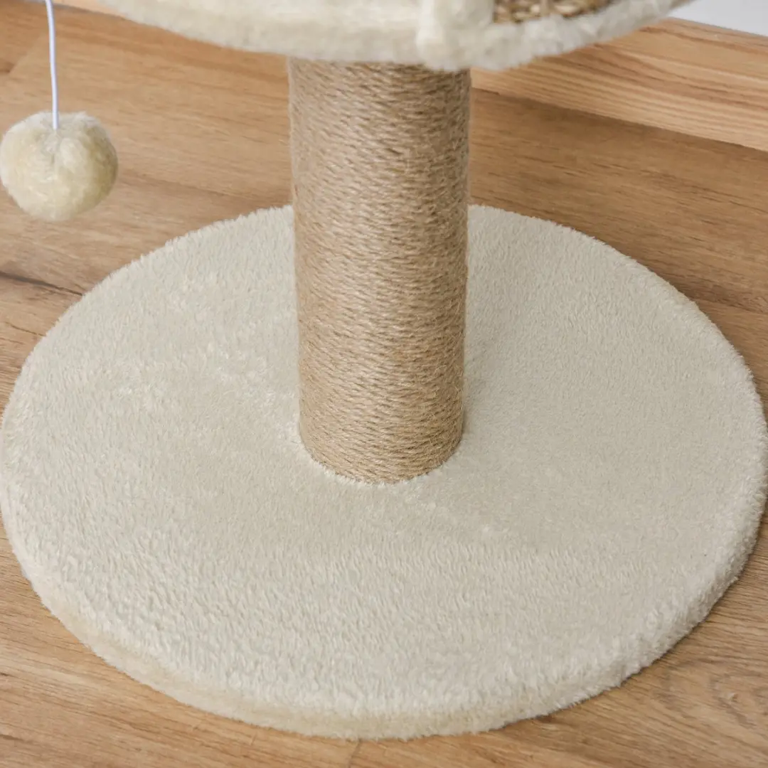 Pawhut Kratzbaum Polyester 40x40x49cm - Koffie