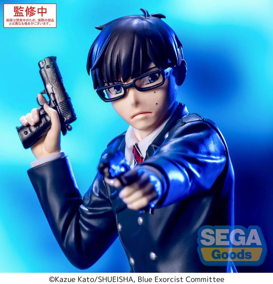 Sega Blue Exorcist Yukio Okumura Xross Link PVC Statue - 14 cm