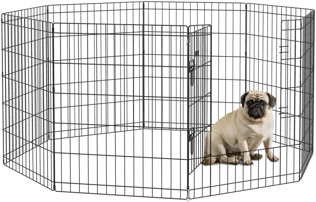 Pawhut Welpenuitloop 76cm