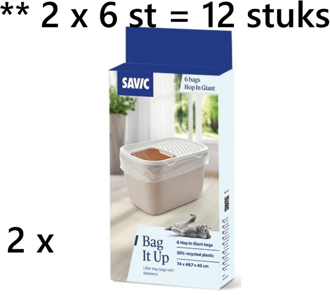 Savic Kattenbakzakken Giant Bag It Up