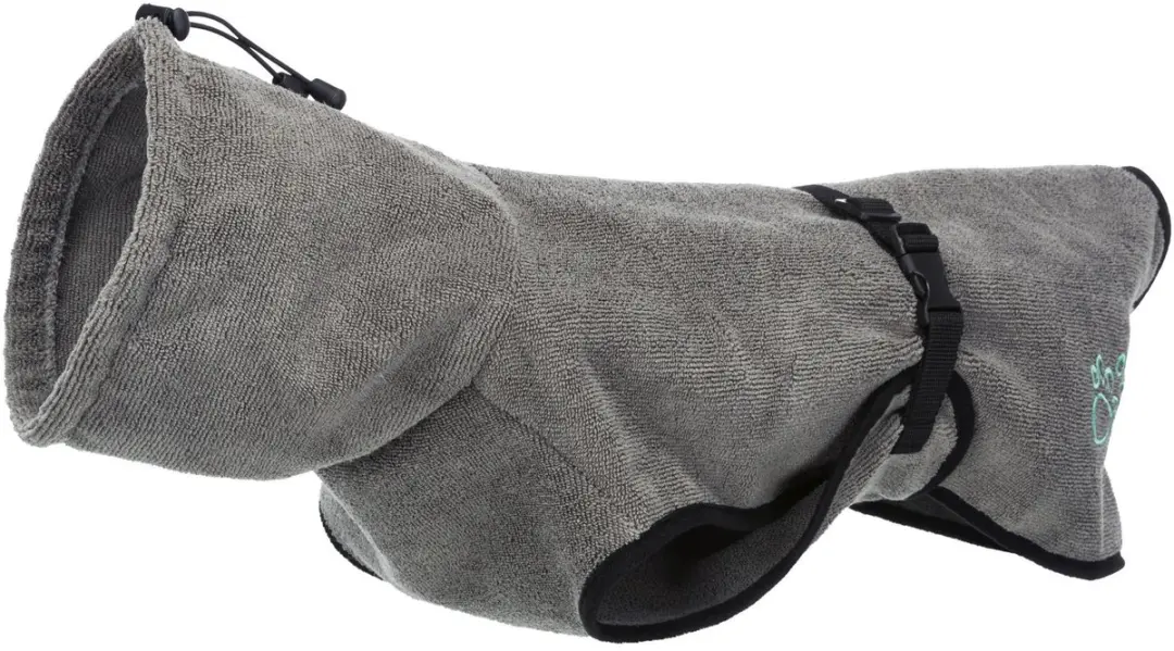 Trixie Badjas Hond Grijs 60cm