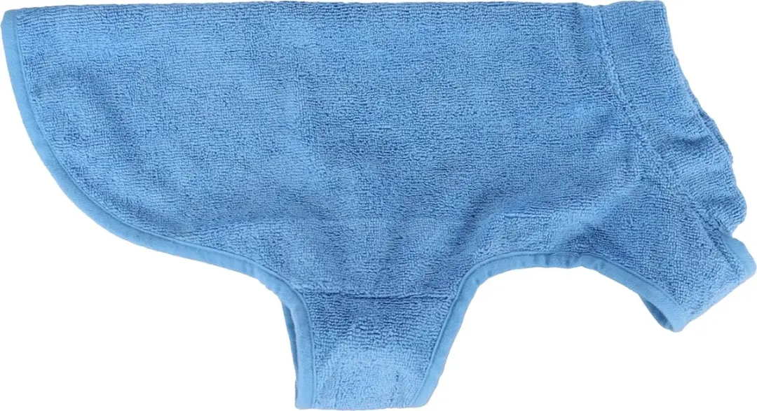 Flamingo Nemo Badjas Honden Blauw S