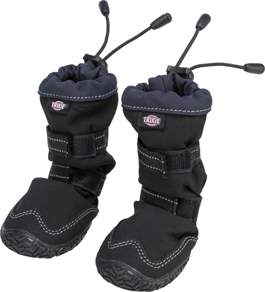 Trixie Walker Active Hondenschoenen XL - Zwart - 2 Stuks