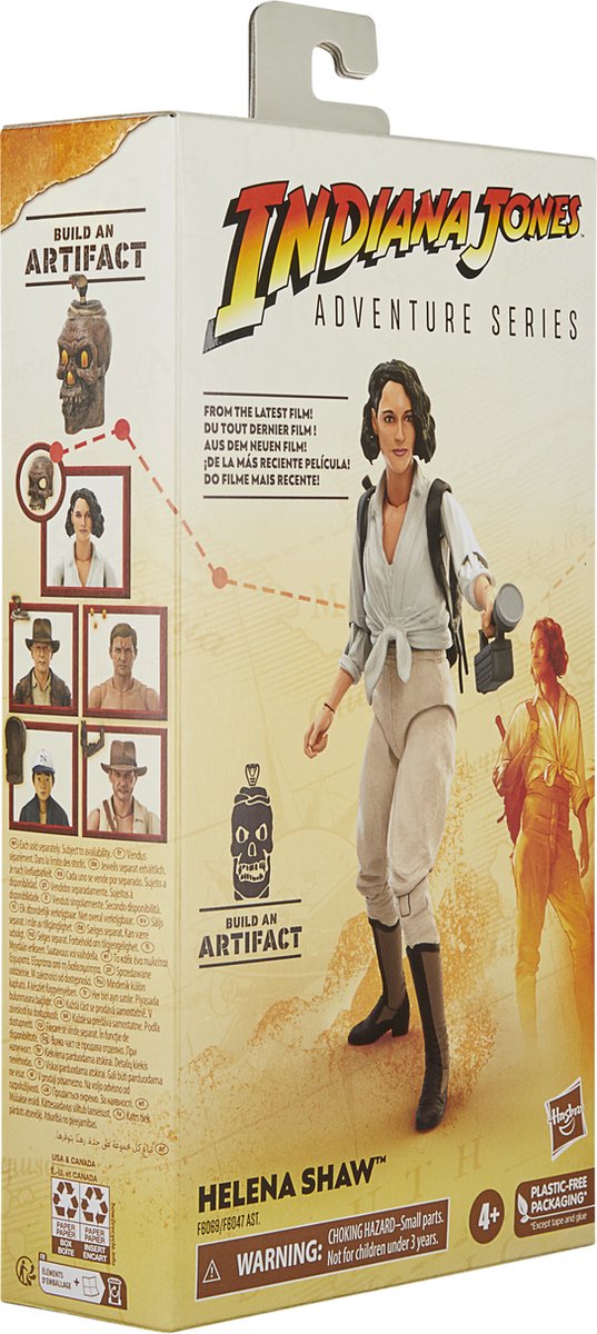 Hasbro Indiana Jones - Adventure Series Helena Shaw Indiana Jones And The Dial Of Destiny 15 cm Actiefiguur - Multicolours