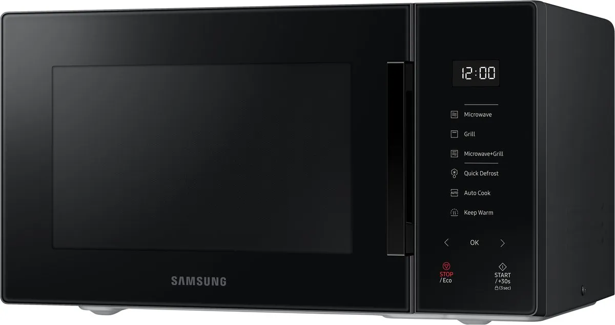 Samsung MG23T5018AK/ET Magnetron 23L - 800W Zwart - afbeelding 2 van 6