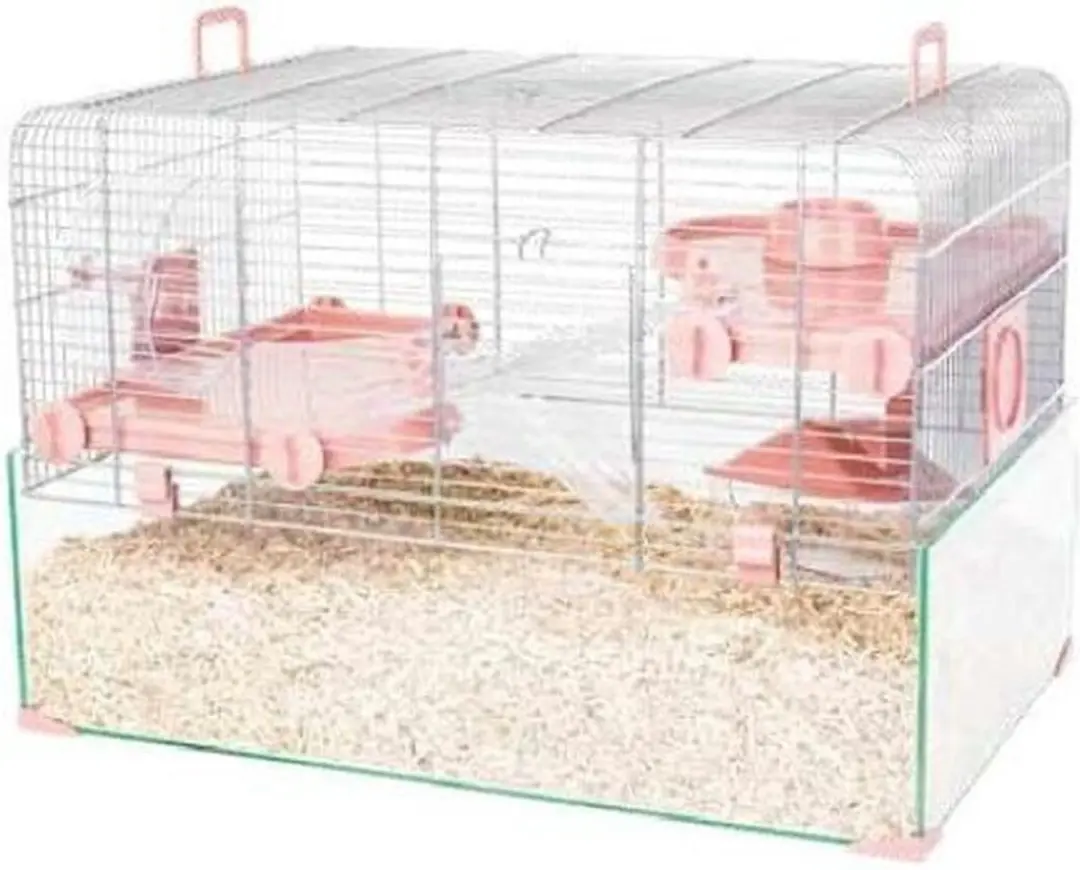 Zolux Panas 80 Dierenverblijf 79x48x45cm - Roze