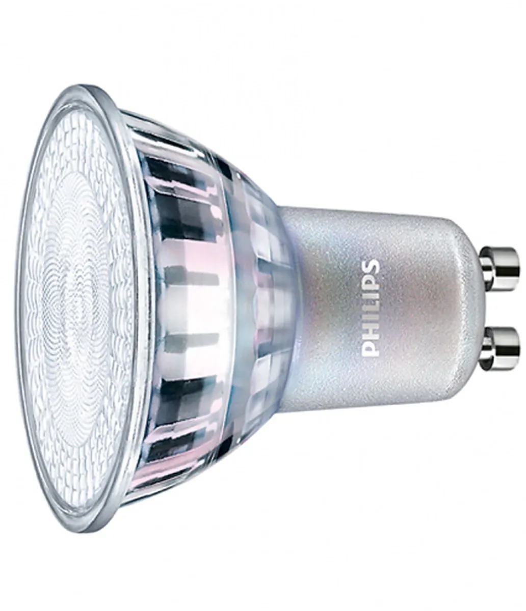 Philips GU10 LED Lamp 10 Stuks - 4W Dimbaar 3000K