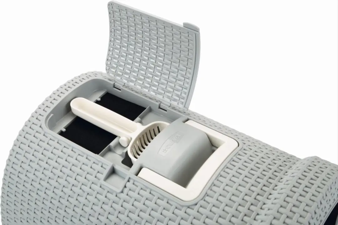 Curver Kattenbak met lade 51,5x38,5x40cm - Lichtgrijs