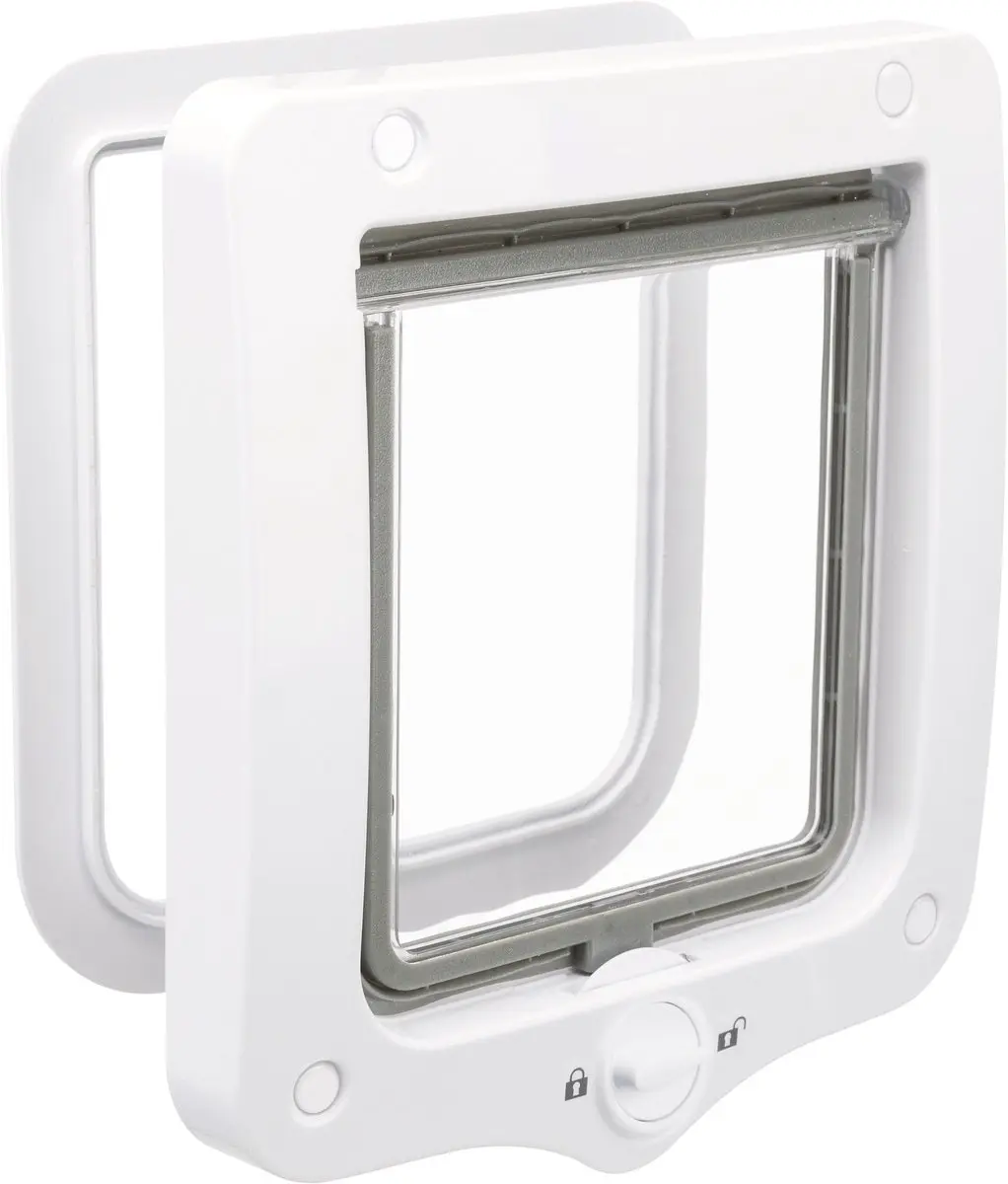 Trixie 2-Weg Huisdierluik Wit 20x22cm
