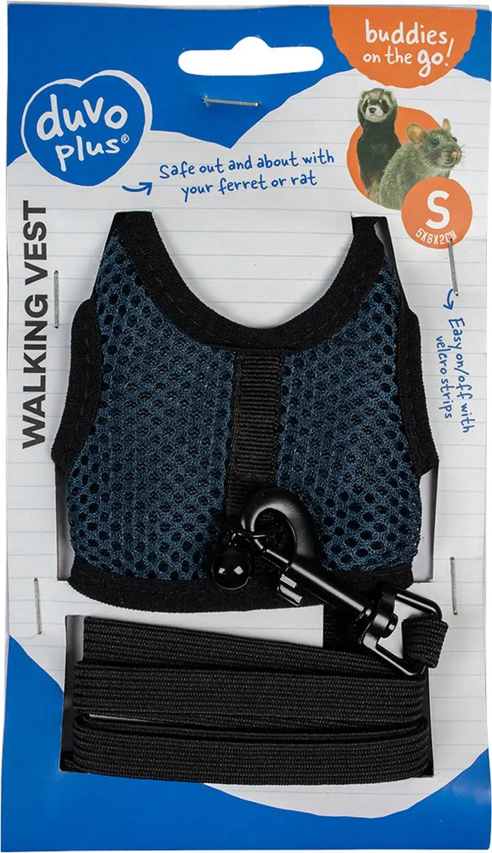 Duvo+ Wandelvestje Blauw S