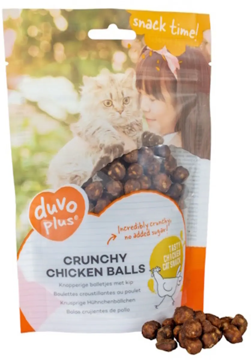 Duvo Knapperige Kippenballetjes 50g